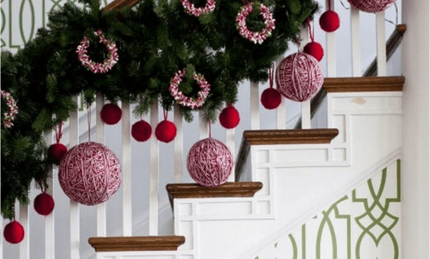 Рождественские украшения дома и сада своими руками