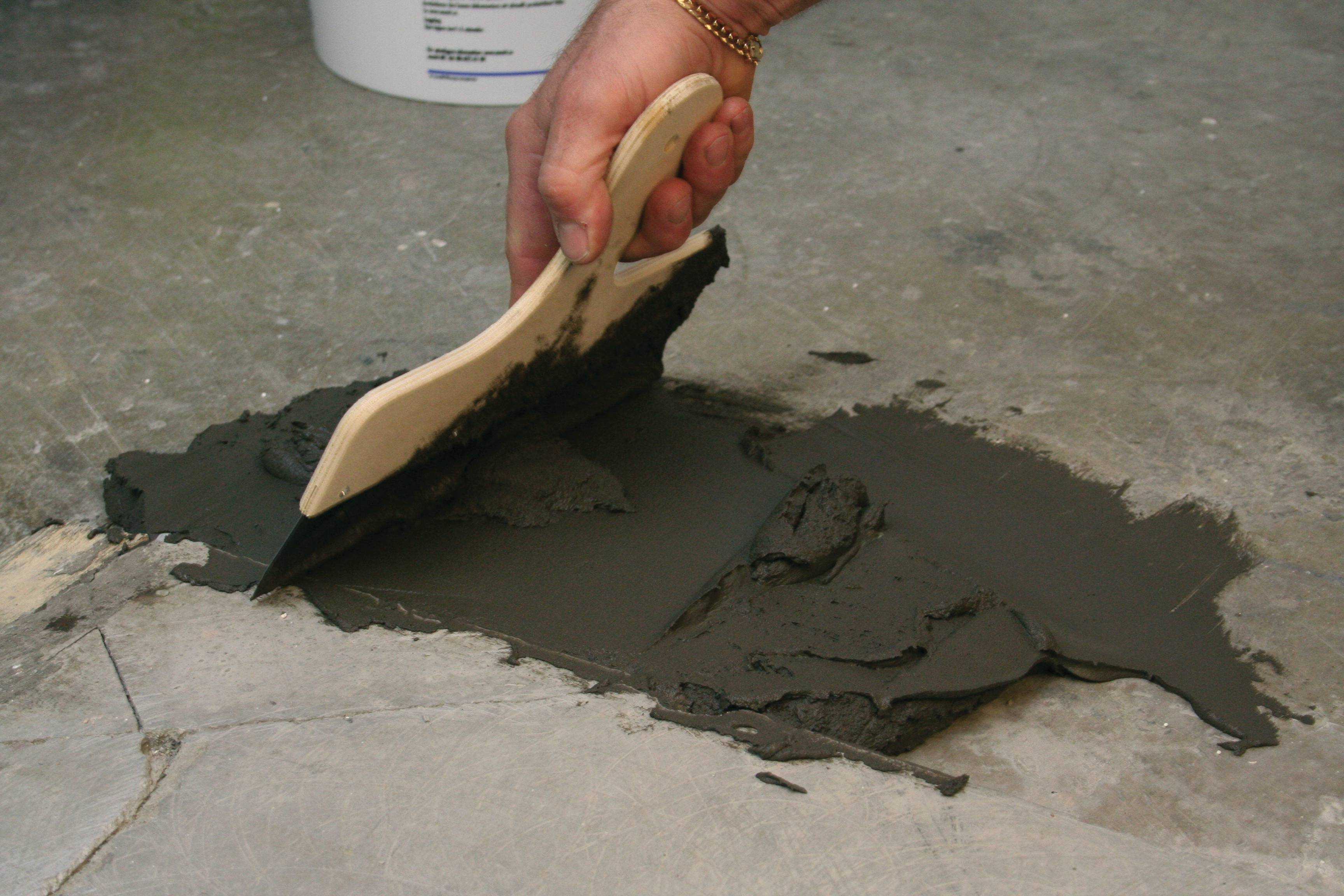 Шпаклевка для бетонного пола: виды и свойства
