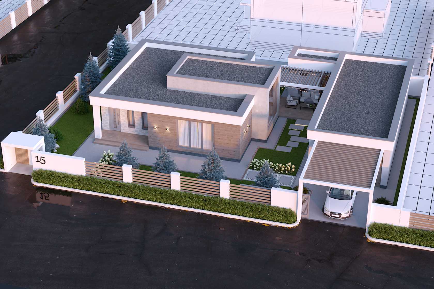 Каркасный дом с плоской крышей: материалы и технология сооружения