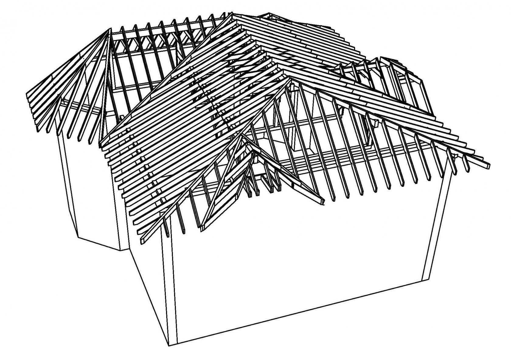 Стропильная система крыши - как установить основные элементы своими руками