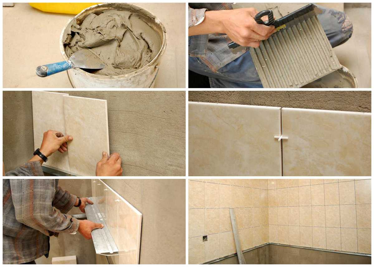 Как приклеить керамическую плитку на стену Такой вопрос возникает при начале ремонта ванной или туалета