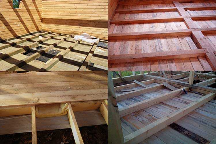Черновой пол по деревянным балкам | советы по ремонту