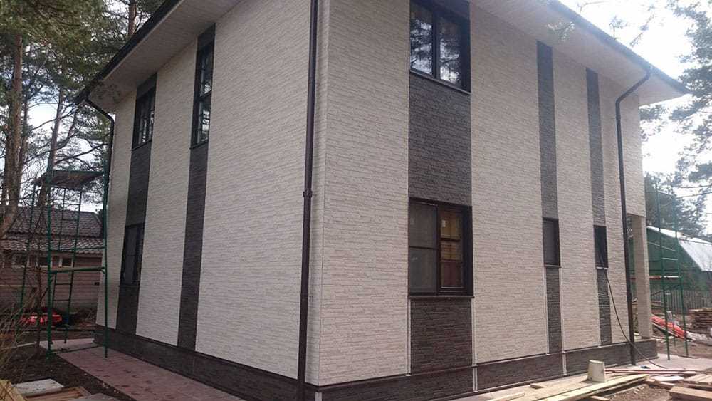 Фасадные панели для наружной отделки дома ханьи
