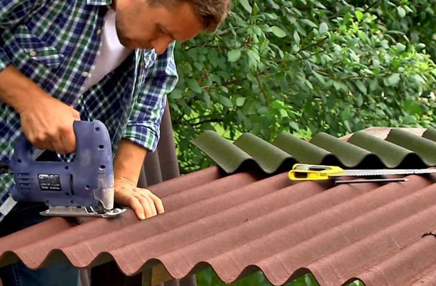 Чем резать ондулин на крышу удобно и качественно