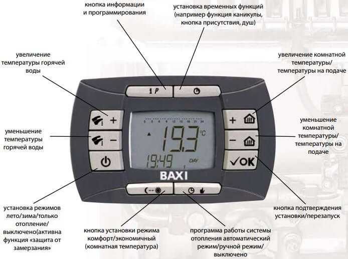 Уличный или комнатный термостат для газового котла baxi: что выбрать?