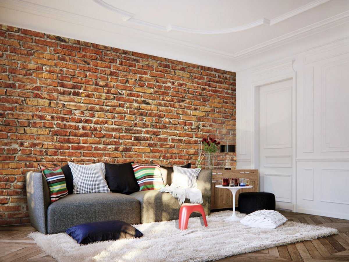 Как сделать имитацию кирпичной кладки на стене в домашних условиях
