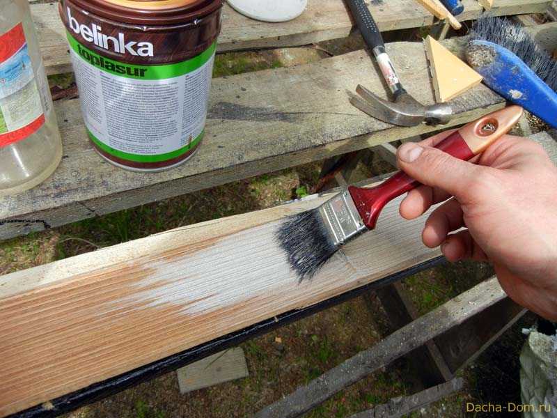 Состаривание древесины своими руками