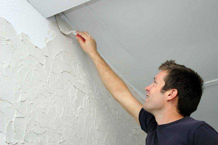 Декоративная шпаклевка для стен: как сделать структурное покрытие своими руками