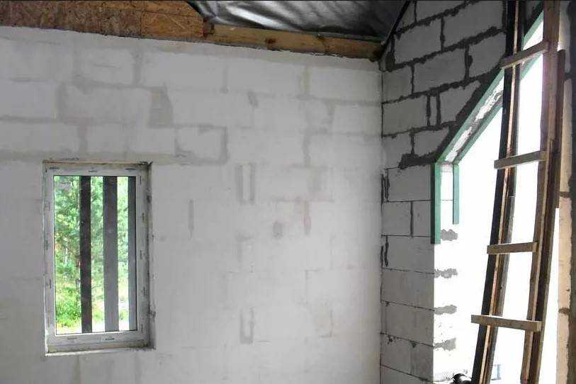 Особенности отделки стен, построенных из газобетона