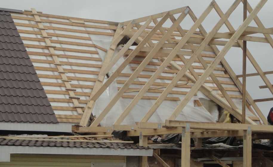 Стропильная система двухскатной крыши франтон способы завязывания - строительный журнал