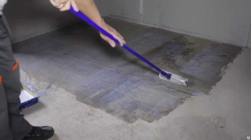 Шпаклевка бетонного пола под линолеум