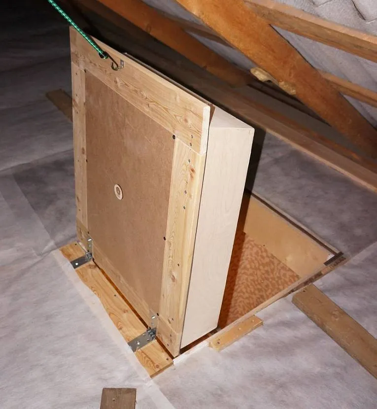 Как сделать крышку лаза на второй этаж — схемы монтажа