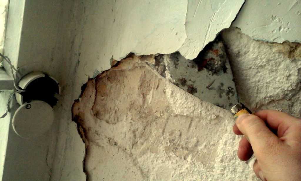 Чем замазать трещины в доме. Отвалившаяся штукатурка. Штукатурка отваливается от стены. Отпавшая штукатурка. Отслоение штукатурки.