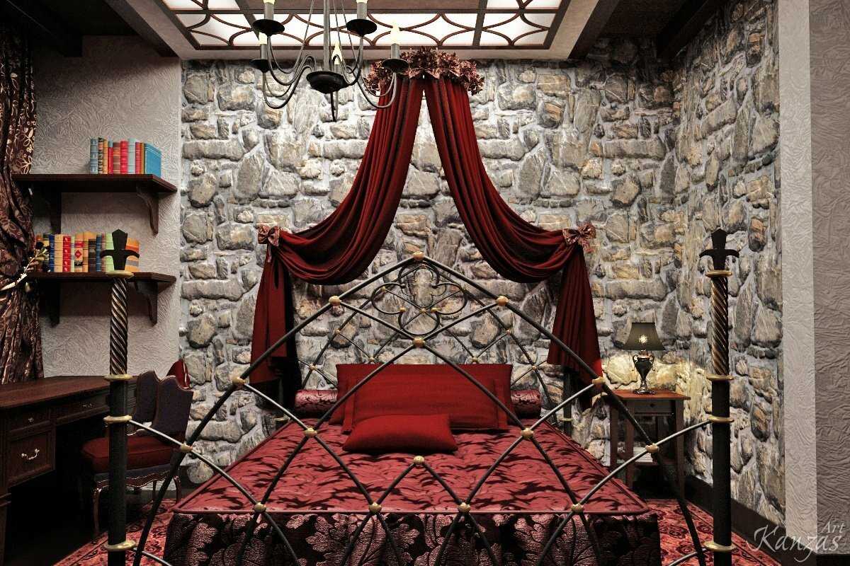 Готический стиль в интерьере: описание и характерные черты стиля для спальни, гостиной + 125 фото идей дизайна
