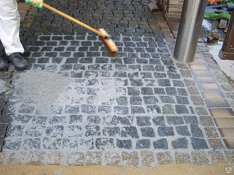 Песок для тротуарной плитки – как выбрать песок для подушки под плитку