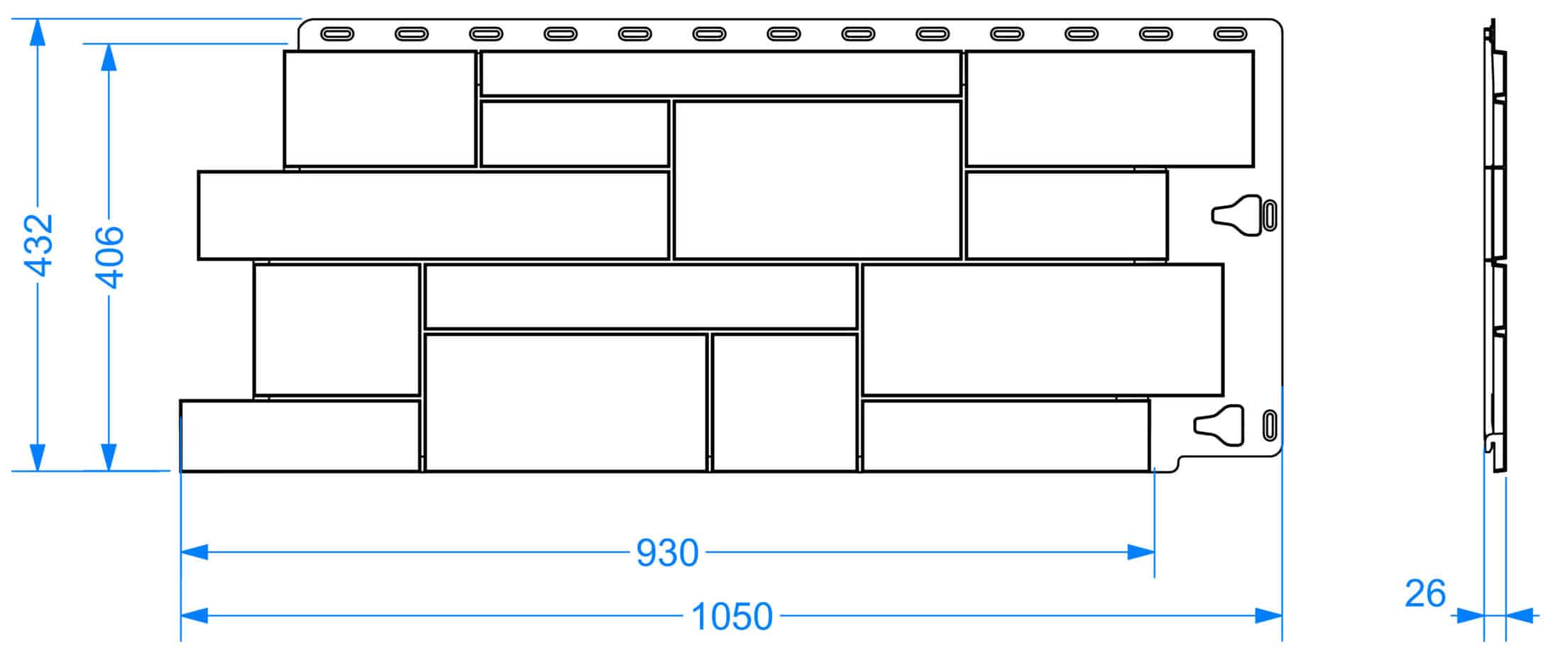 Деке (цокольные панели): инструкция по монтажу docke