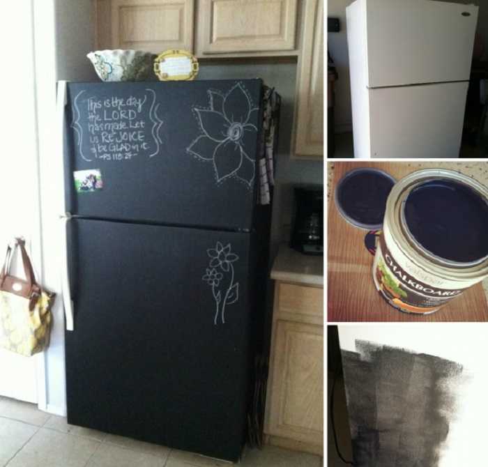 Покрасить краской холодильник - вот как это просто сделать