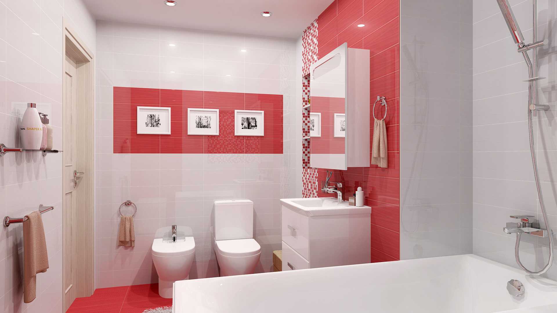 Отделка ванной комнаты своими руками видео-инструкция  Различные варианты дизайн ванных комнат, ниш из гипсокартона, укладки мозаики и плитки