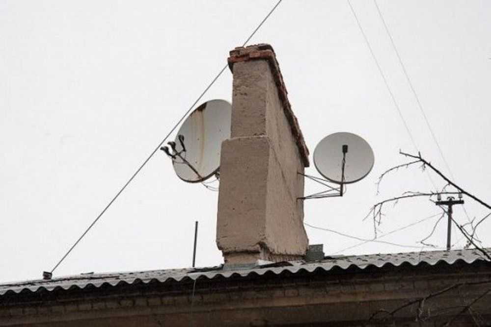 Как установить антенну на крыше частного дома