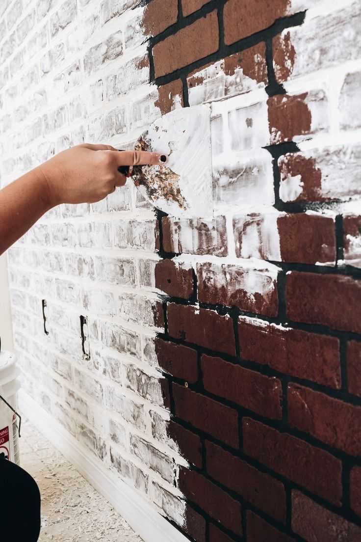Как покрасить кирпичную стену на балконе своими руками с фото и видео