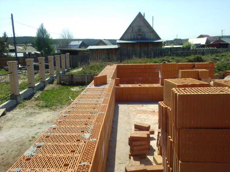 Керамические блоки: плюсы и минусы, размеры гост и вес