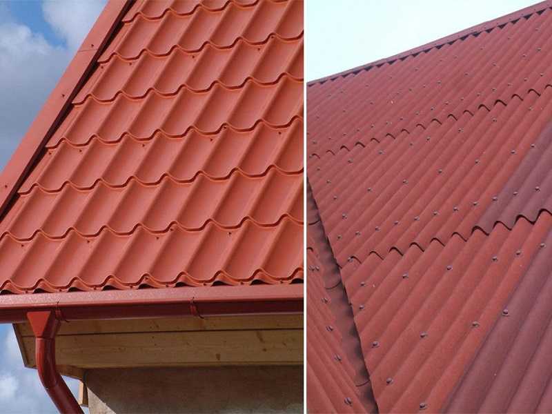 Ондулин или металлочерепица: что лучше для крыши?