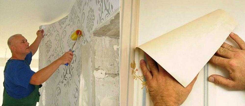 Как клеить обои на крашеные стены: водоэмульсионка, масляное и акриловое покрытие