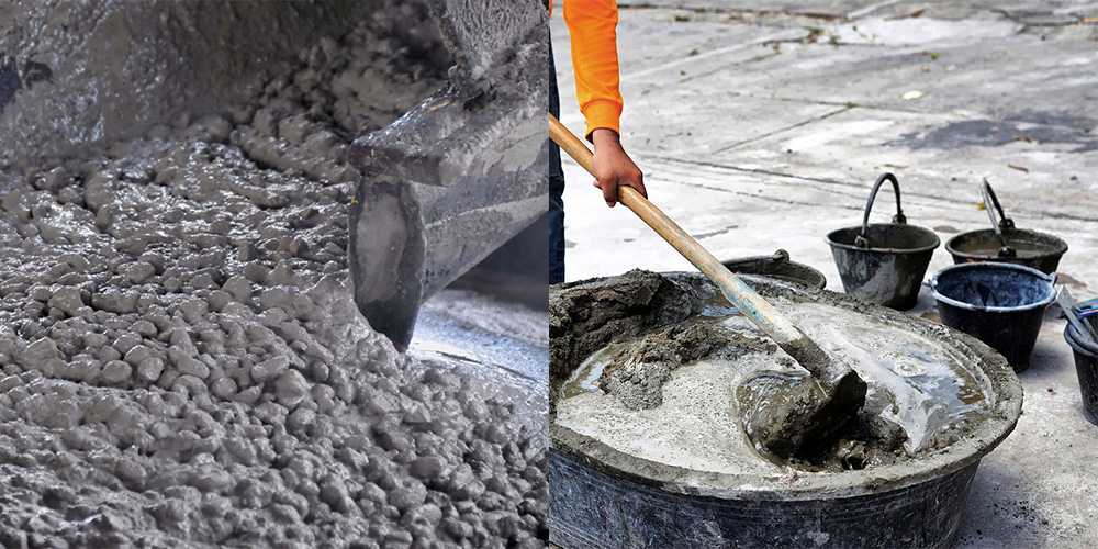 Технология приготовления бетона – пропорции и материалы