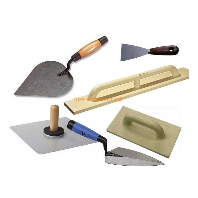 Инструменты для штукатурных работ: что нужно для штукатурки стен своими руками