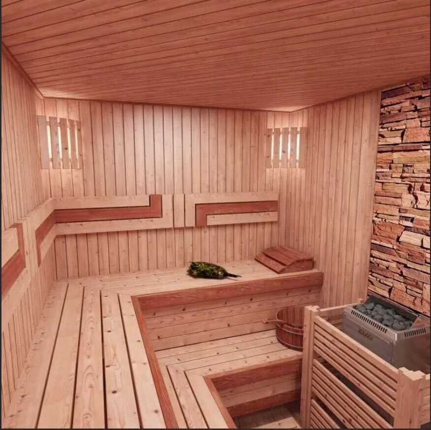 Отделка бани блок-хаусом, плиткой. чем обшить каркасную баню, из пеноблока, отделка бани из бруса внутри.